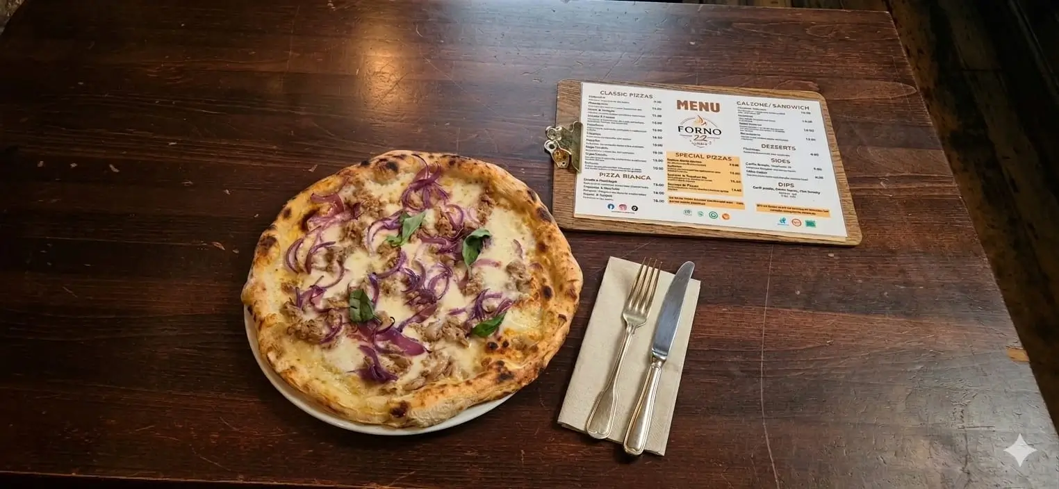 Tonno e Cipolla pizza